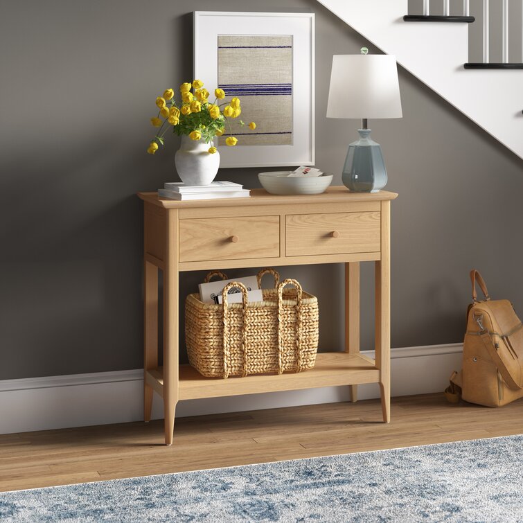 Narrow console outlet table wayfair